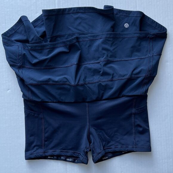 Lululemon Pace Rival Mid Rise Skirt 12" Length Built-In Shorts Tennis Golf Skort - Picture 5 of 11